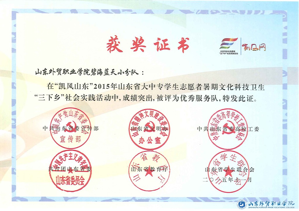 省级优秀服务团队“碧海蓝天小分队”.jpg